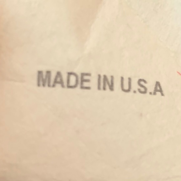 Mblem Black Slouch Style Tee Shirt Tall Long USA|S - Picture 7 of 7